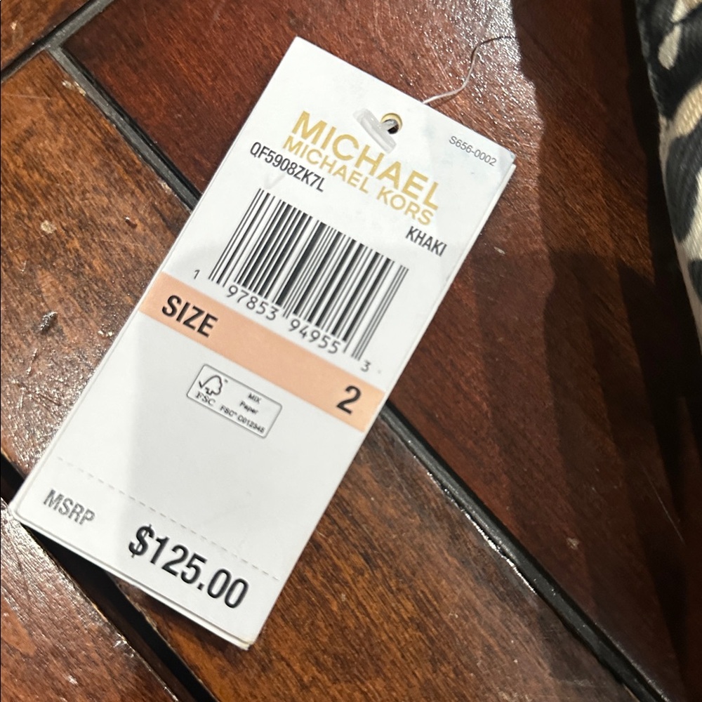 Michael Kors Leopard Print Ankle Jeans - Picture 3 of 6
